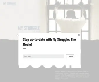 MYStrugglethemovie.com(My Struggle) Screenshot