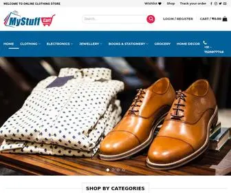 MYstuffcart.com(Online Clothing Store) Screenshot
