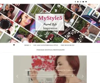 MYSTyle5.com(Personal Style Blog) Screenshot