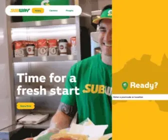 Mysubwaycareer.com.au(My Subway® Career) Screenshot