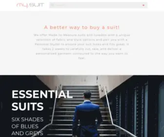 Mysuit.com(My.Suit) Screenshot