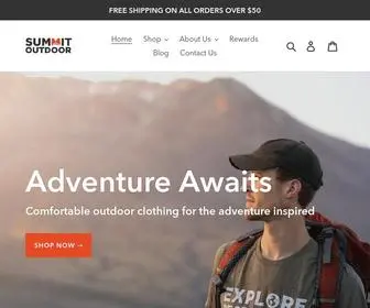 Mysummitoutdoorco.com(Outdoor Lifestyle Apparel) Screenshot