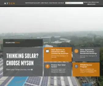 Mysunn.in(Leading Rooftop Solar Company in India) Screenshot