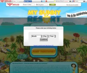 Mysunnyresort.fr(My Sunny Resort) Screenshot