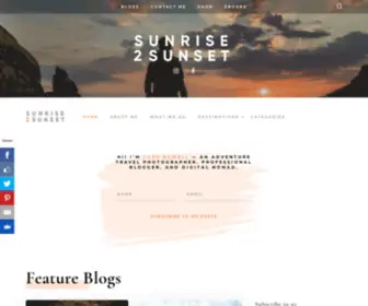 Mysunrise2Sunset.com(Ultimate Blog Landing) Screenshot