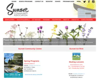 Mysunset.net(Sunset Community Centre Association) Screenshot