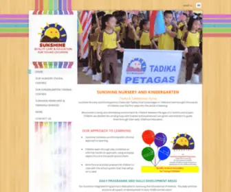 Mysunshinekids.com(Sunshine) Screenshot