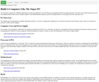 Mysuperpc.com(My Super PC) Screenshot