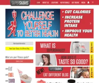 Mysupershakes.com(From the very first sip you’ll agree that Super Shakes) Screenshot