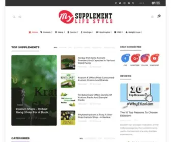 Mysupplementlifestyle.com(World Med Assist) Screenshot