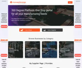 Mysupplierpage.com(My Supplier Page) Screenshot