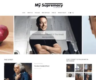 Mysupremacy.com(Supreme Men) Screenshot