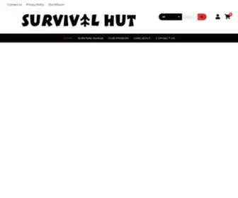 Mysurvivalhut.com(SURVIVAL HUT) Screenshot