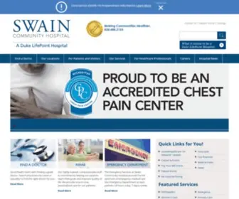 MYswaincommunity.com(Swain Community Hospital) Screenshot