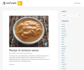 MYsweet.recipes(Yummy recipes) Screenshot