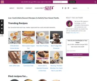 MYsweetketo.com(Keto Desserts & Low) Screenshot