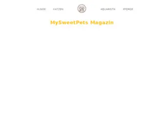 MYsweetpets.de(Tierfutter Tierbedarf Online Shop) Screenshot