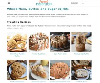 MYsweetprecision.com(Where flour) Screenshot