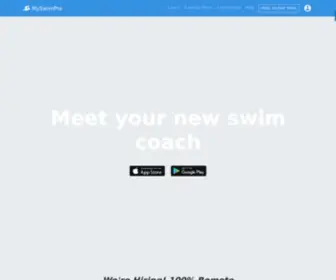 MYswimpro.com(Custom swim workouts) Screenshot