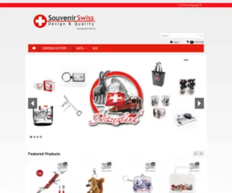 MYswissStore.ch(Souvenirs aus der Schweiz) Screenshot