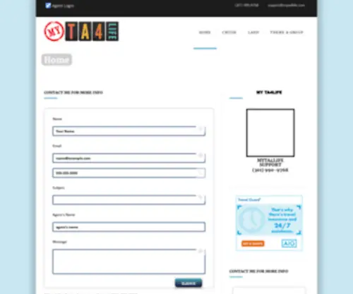 Myta4Life.com(TA4Life) Screenshot