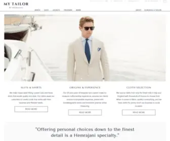 Mytailor.com(Custom Dress Shirts) Screenshot