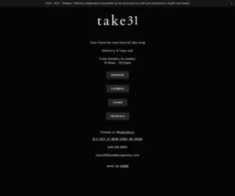 Mytake31.com(Take31) Screenshot
