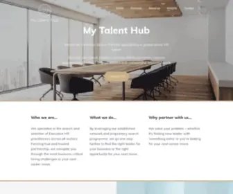 Mytalenthub.co.uk(My Talent Hub Executive Search) Screenshot