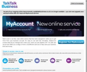 Mytalktalkbusiness.co.uk(Mytalktalkbusiness) Screenshot