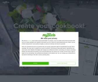 Mytaste.co.za(Recipes and food) Screenshot