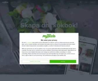 Mytaste.se(Recept och mat) Screenshot