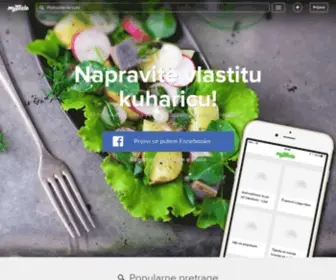 Mytastehr.com(Recepti i hrana) Screenshot