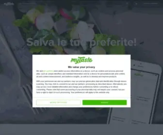 Mytasteita.com(Ricette e cibo) Screenshot