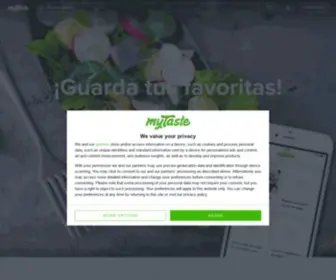 Mytastemx.com(Recetas y comidas) Screenshot