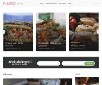 Mytastypot.com(Originalni recepti) Screenshot