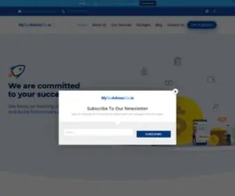 Mytaxadvisor.co.in(My Tax Advisor) Screenshot
