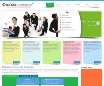 Mytaxconsulta.com(My Tax Consulta) Screenshot