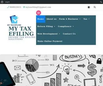 Mytaxefiling.com(MY TAX EFILING) Screenshot