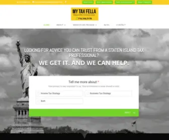 Mytaxfella.com(The Tax Service team at Mauriello Enterprises) Screenshot