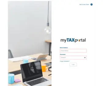 Mytaxportal.online Screenshot