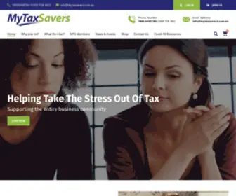 Mytaxsavers.com.au(My Tax Savers) Screenshot