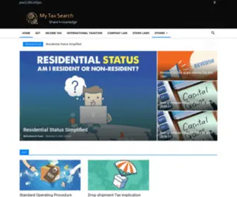 Mytaxsearch.com(My Tax Search) Screenshot