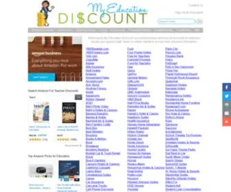 Myteacherdiscount.net(My Education Discount) Screenshot