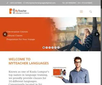 Myteacherlanguages.com(Learn Foreign Language in KL) Screenshot