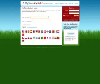 Myteamcaptain.com(MyTeamCaptain is now GreenRope) Screenshot