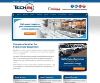 Mytech24.com(Commercial Foodservice Equipment Repair) Screenshot