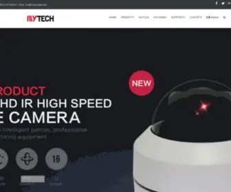 Mytechages.com(Distribuzione di prodotti per videosorveglianza prefessionale) Screenshot