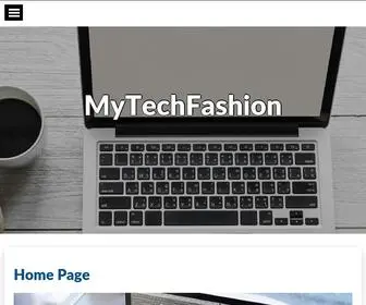 Mytechfashion.com(Home Page) Screenshot