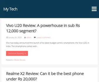 Mytechfinders.com(My Tech) Screenshot