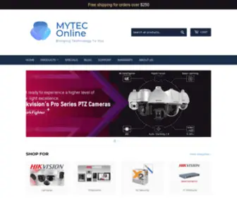 Myteconline.com.au(MYTEC Online) Screenshot